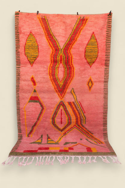 Limra Berber Rug – Pink Moroccan Wool Rug