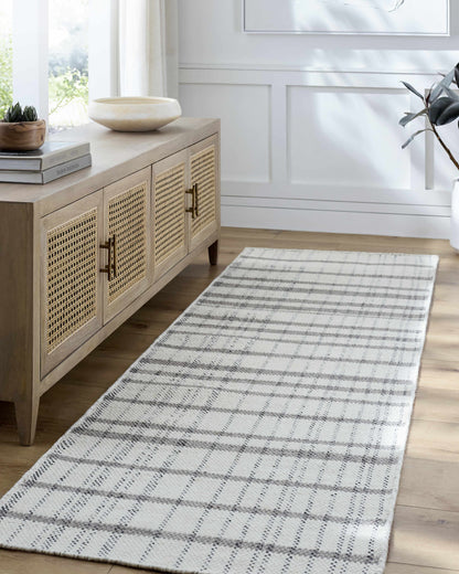Modern Geometric Area Rug - Stylish Living Room  Bedroom Decor