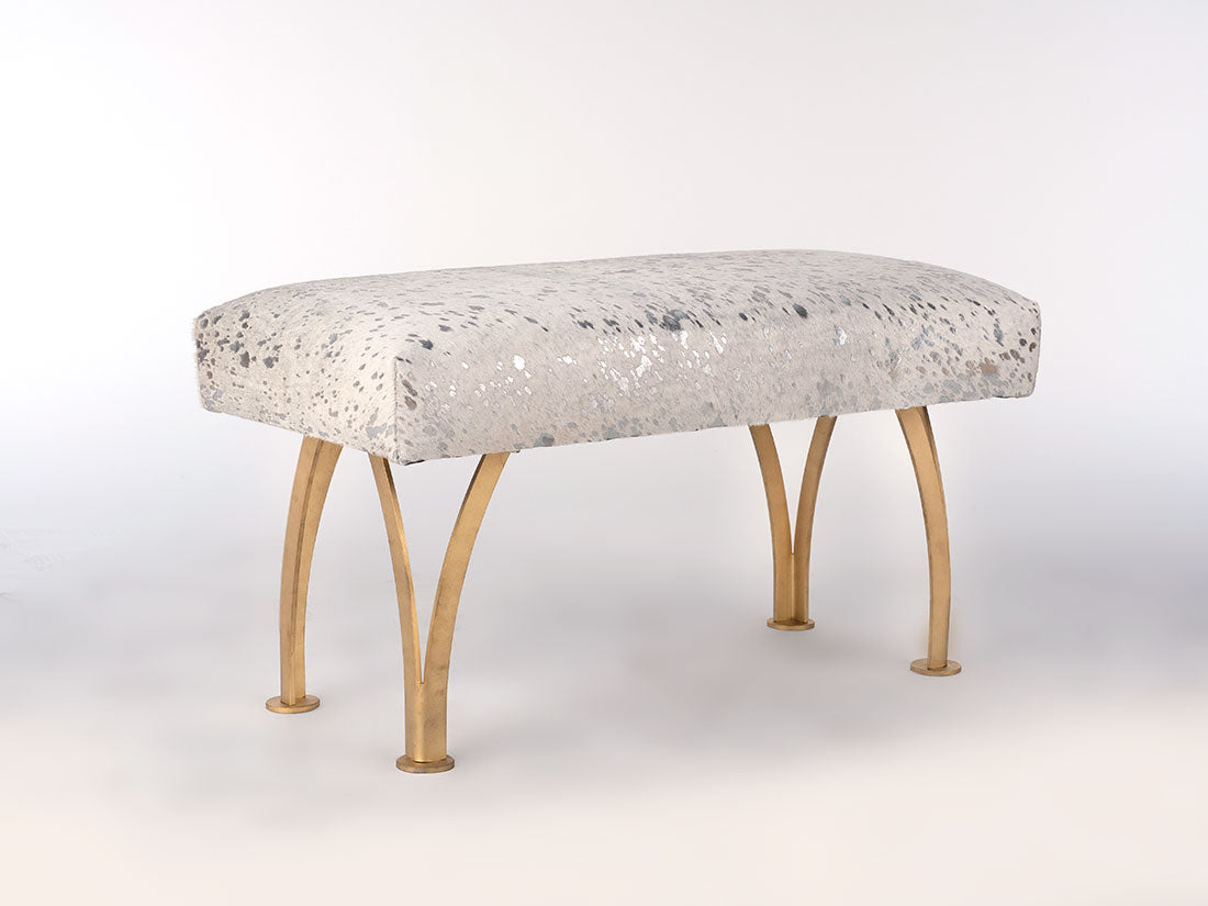 32″ Split Leg Bench (Hair on Hide)