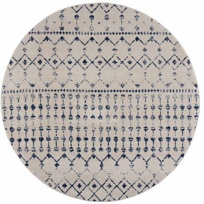 Modern Area Rug - Tigrican Blue 2332 Stylish Soft Durable Home Decor