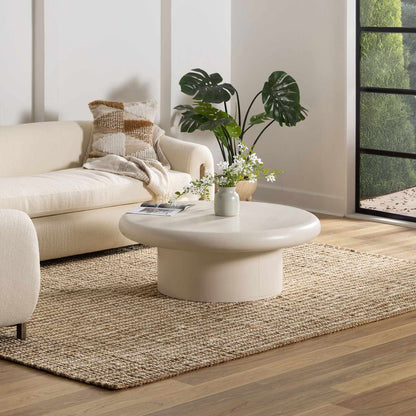 Camel Jute Area Rug - Natural Eco-Friendly Home Decor