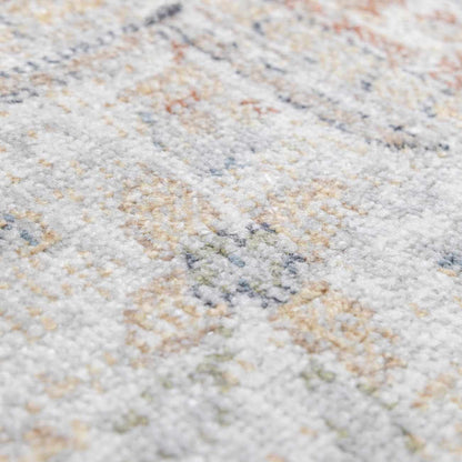 Washable Flat Pile Area Rug - Soft Durable Modern Home Decor