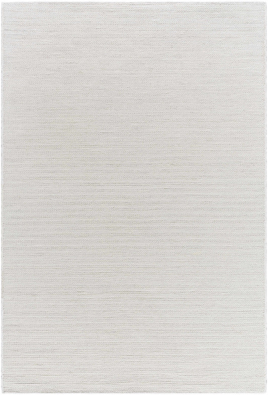 Silver Slate Wool Area Rug - Elegant Soft Durable Home Decor