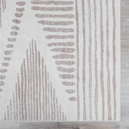 Beige Area Rug - Elegant Neutral Floor Decor for Modern Spaces