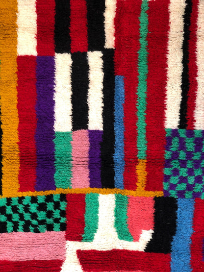 Timlilit Handmade Rug-  Moroccan Wool Rug