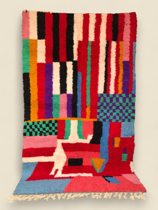 Timlilit Handmade Rug-  Moroccan Wool Rug