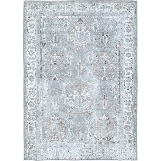 Florence Grey Machine Washable Rug – Timeless Vintage Elegance