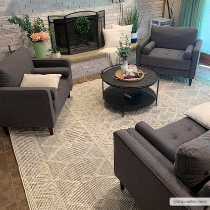 Whittington Wool Area Rug - Luxurious Soft Area Rug for Timeless Home Style
