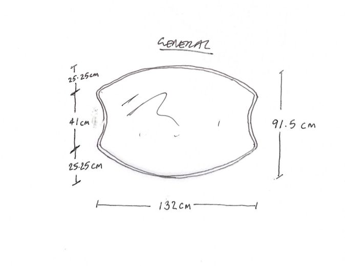 Commande personnalisée - Miroir courbé en laiton FP