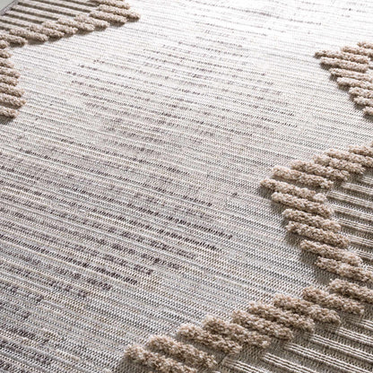 Rustic High-Low Area Rug - Maulawin Collection for Cozy Home Decor