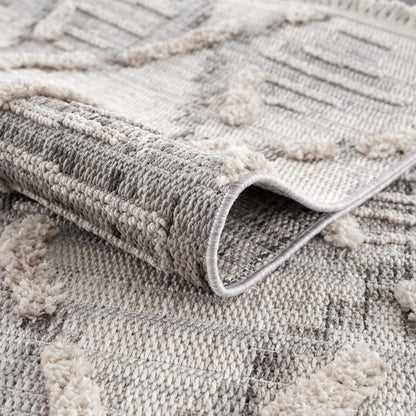 Rustic High-Low Area Rug - Cozy Home Décor Accent