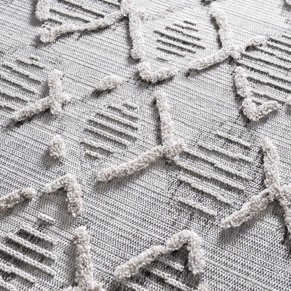 Rustic High-Low Area Rug - Cozy Home Décor Accent