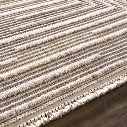 Modern Geometric Area Rug - Stylish Living Room  Bedroom Decor
