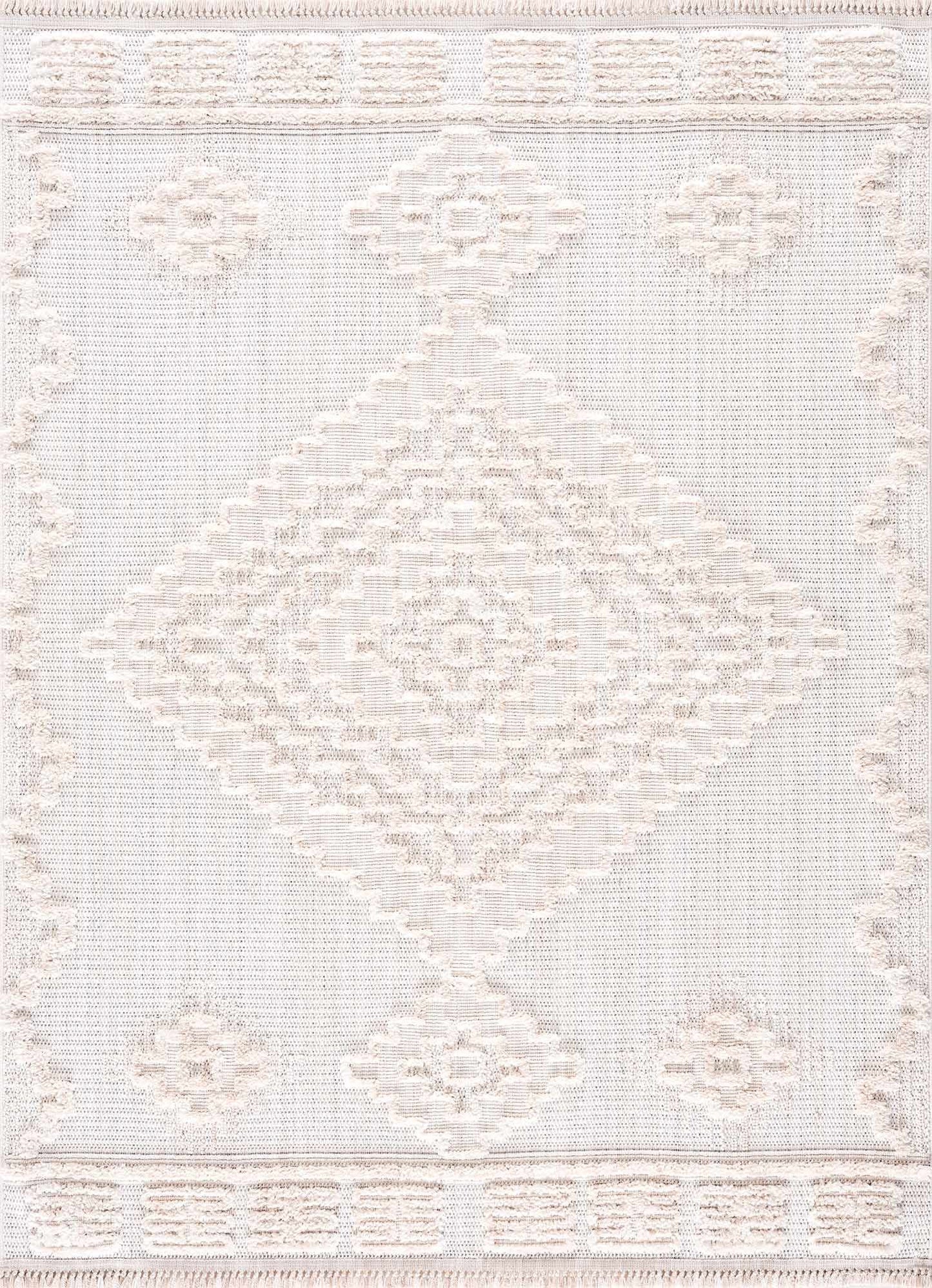 Rustic Area Rug - High-Low Design for Cozy Home Decor