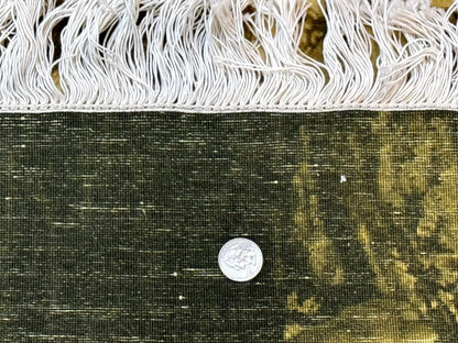 Persian Pictorial Rug 2x3 Tabriz Hand Knotted