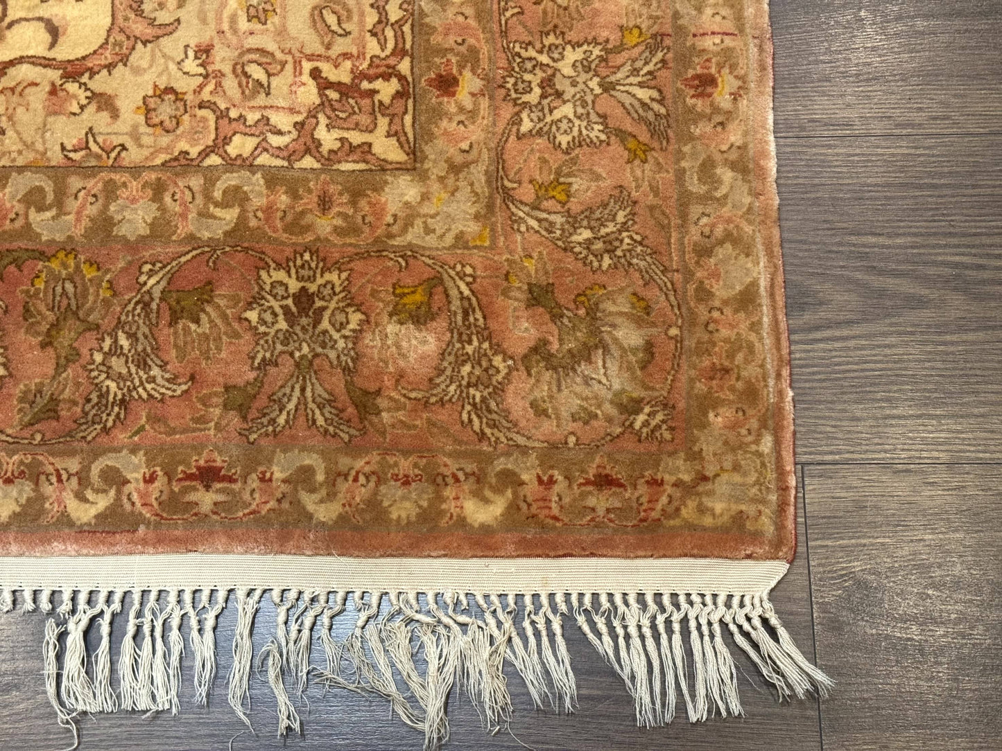 Persian Isfahan Rug 3x5 Fine 550 KPSI Kork Wool on Silk