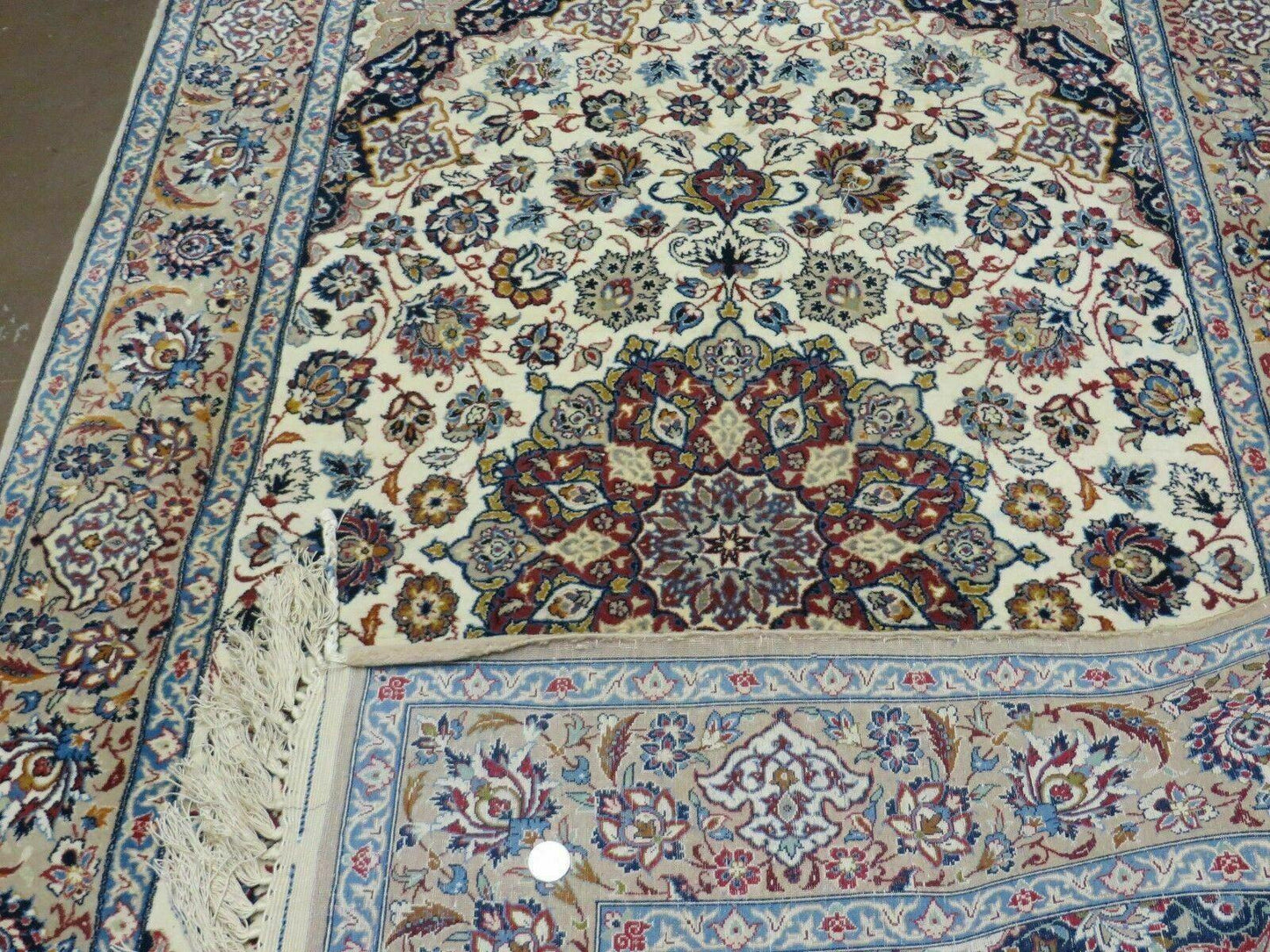 Hand Knotted Oriental Wool Silk Rug 4x6 Accent Carpet Handmade Beauty