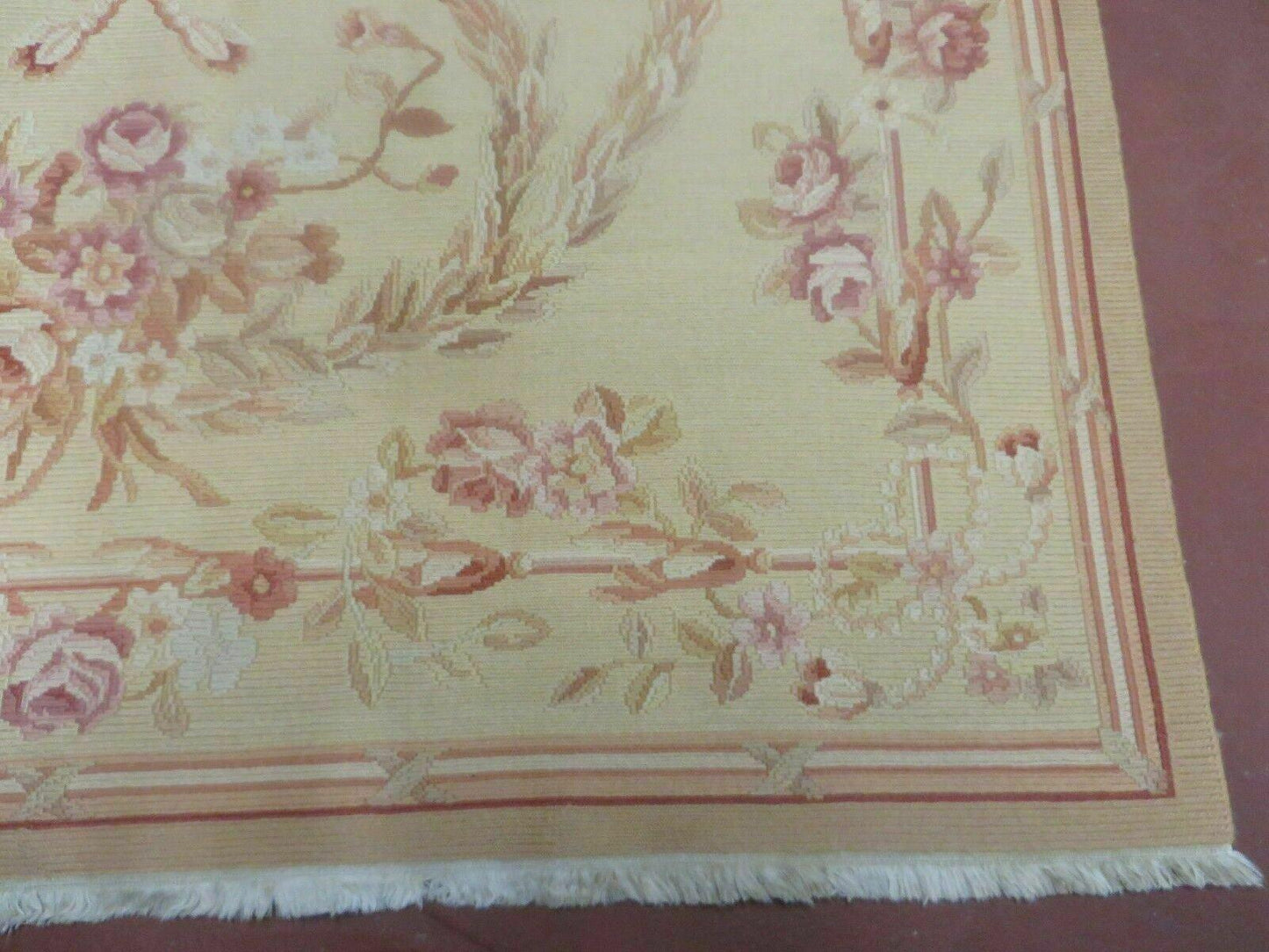 Vintage Turkish Kilim Soumak Flat Weave Wool Rug 58 By 94 Inches Handcrafted 1970s