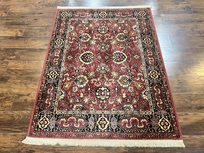 Karastan Rug 4x6, Williamsburg Herati #558, Wool Karastan Carpet, Vintage Karastan Persian Area Rug, Wool Pile