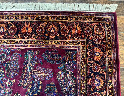 Karastan Rug Antique Wool Pile Sarouk Lanamar 8.6x12 Vintage Discontinued