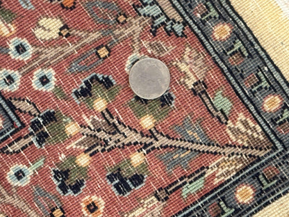 Small Pak Persian Rug 3x5, Peacock Birds Floral