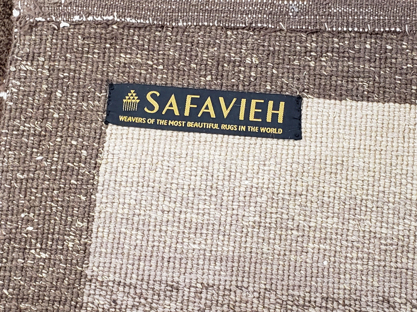 Safavieh Tibetan Handmade Wool Rug 6x9 Oriental Carpet Brown And Beige