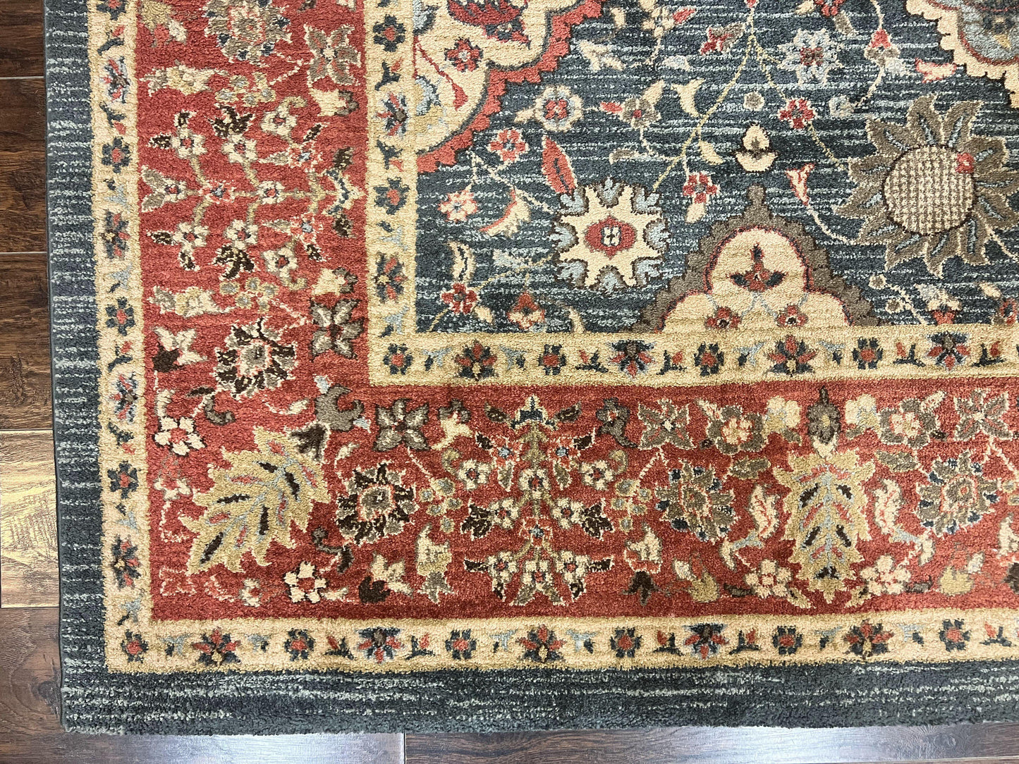 Safavieh Mahal Persian Rug 8x11 Navy Red Vintage Power Loomed Polypropylene