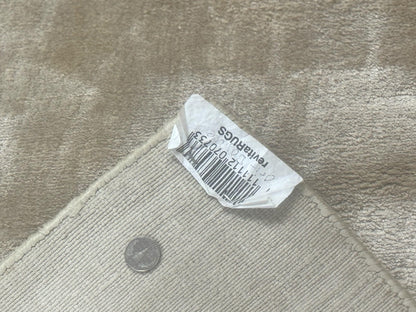 Silk Tibetan Rug 9x11 Hand Knotted Handmade Area Rug Modern Contemporary Carpet