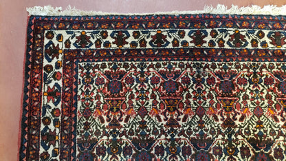 Persian Afshar Rug 3.6 x 5, Zili Sultan Pattern, Wool