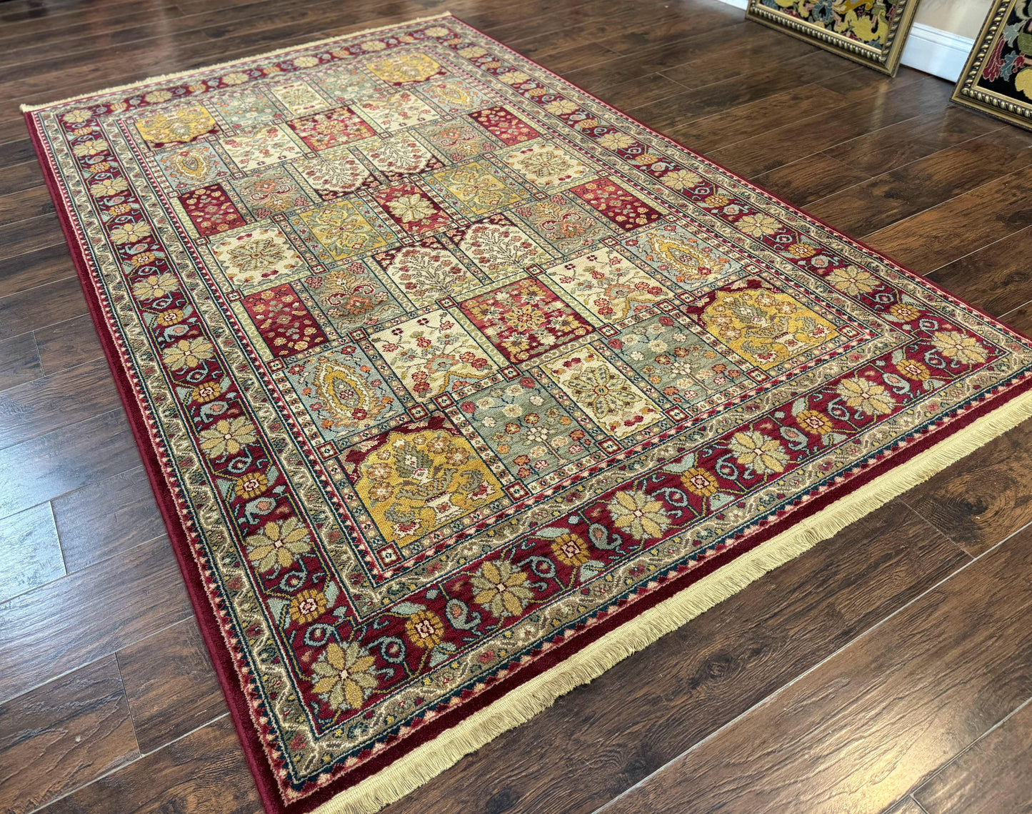 Karastan Rug Antique Legends Bakhtiyari Wool Pile Carpet Area Rug
