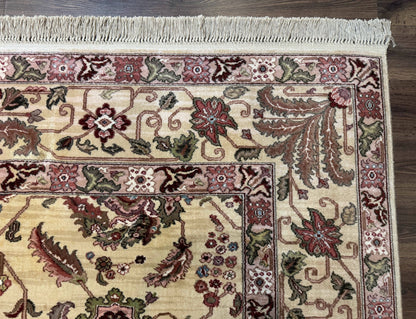 Karastan Agra Rug Wool Pile Vintage 8.8 x 10.6 Rare 700 Series Discontinued