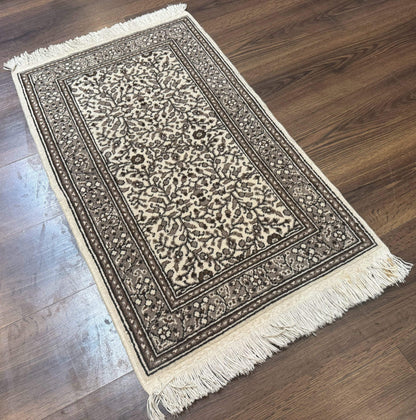 Small Turkish Kayseri Rug 2x3, Allover Pattern