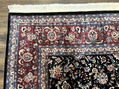 Large Sino Persian Rug 10x15, Floral Allover, Hand Knotted Wool Carpet, Fine