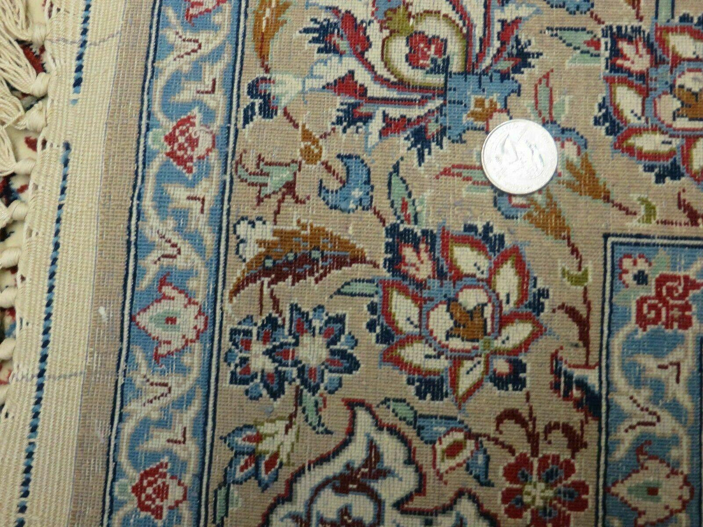 Hand Knotted Oriental Wool Silk Rug 4x6 Accent Carpet Handmade Beauty