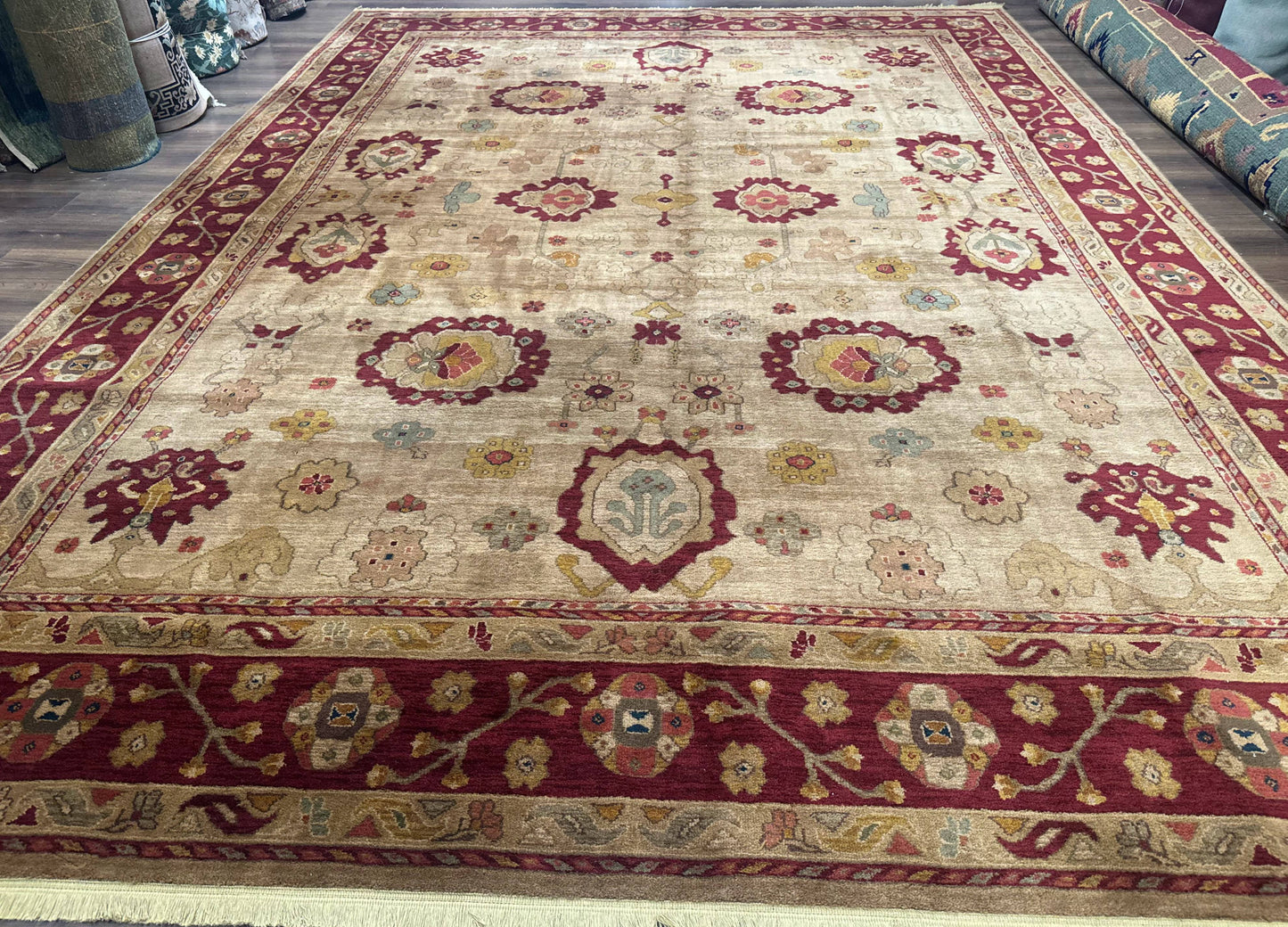 Karastan Rug 10 By 14 Antique Legends Oushak Wool Pile Vintage 2200 203 Area Rug
