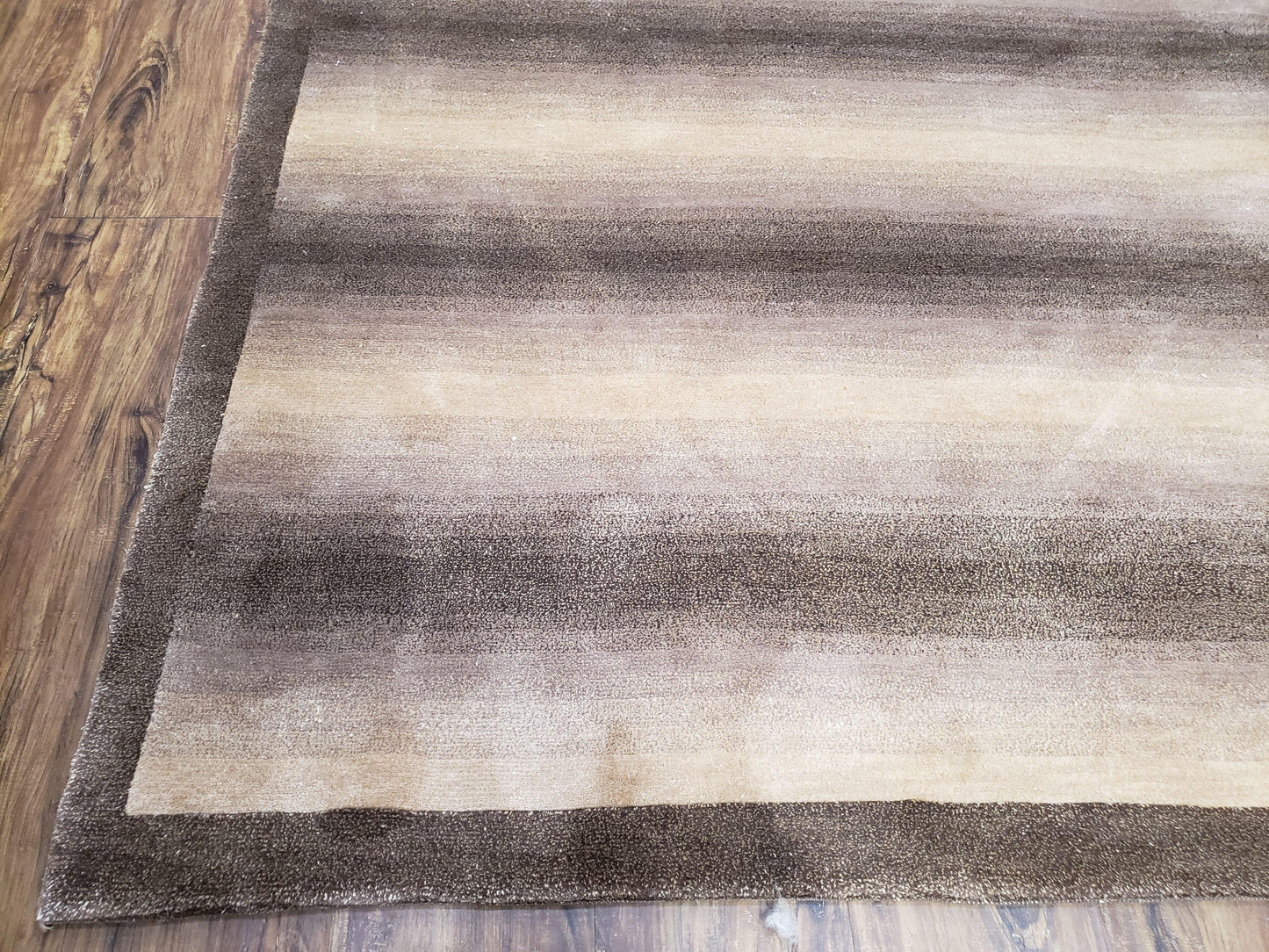 Safavieh Tibetan Handmade Wool Rug 6x9 Oriental Carpet Brown And Beige