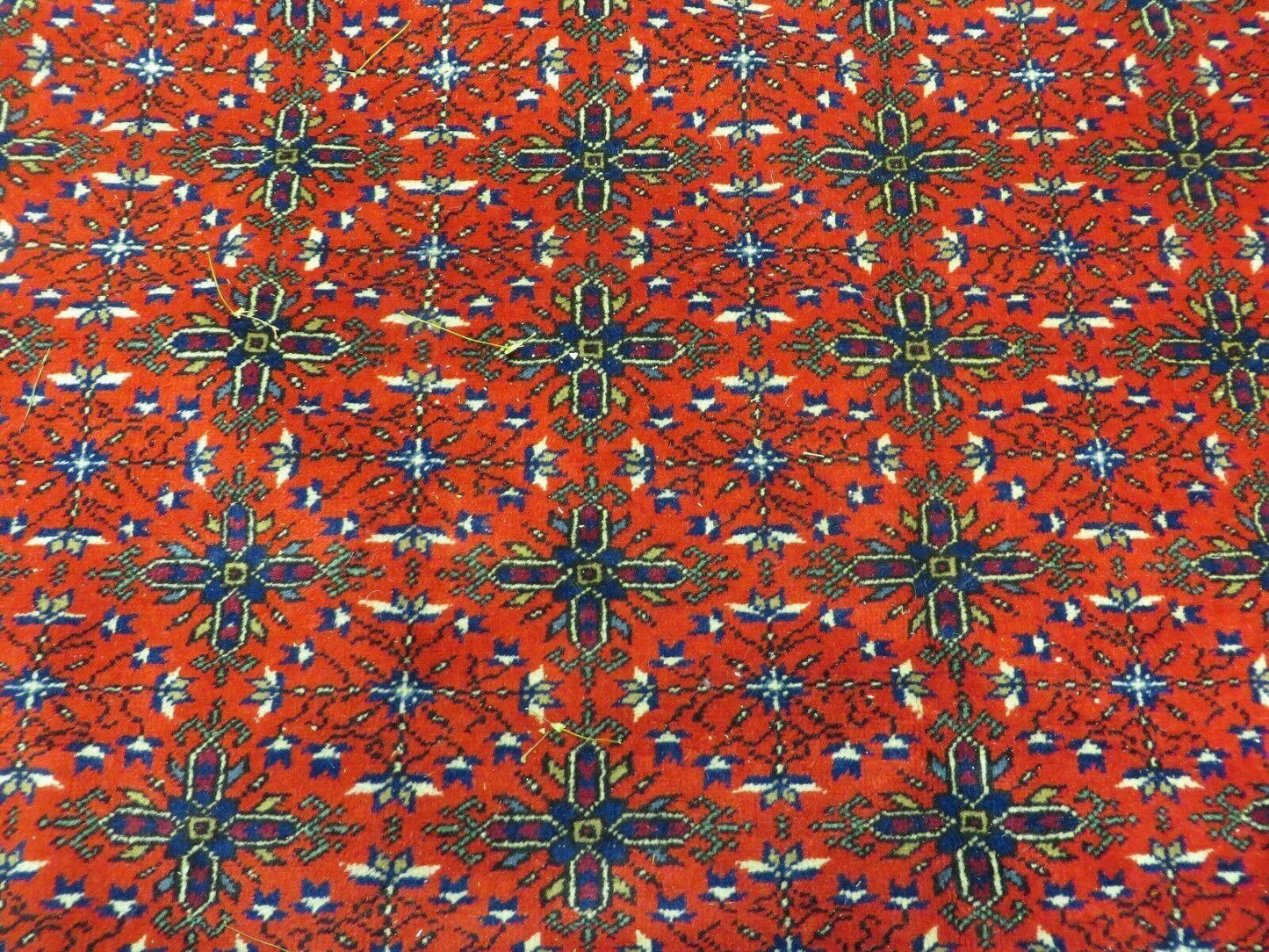 Vintage Handmade Turkish Kayseri Wool Rug 6 By 10 Floral Allover Design