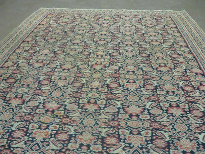 Antique Turkish Kilim Rug Soumak Flat Weave Two Sided Tribal Wool 50x78 Inches