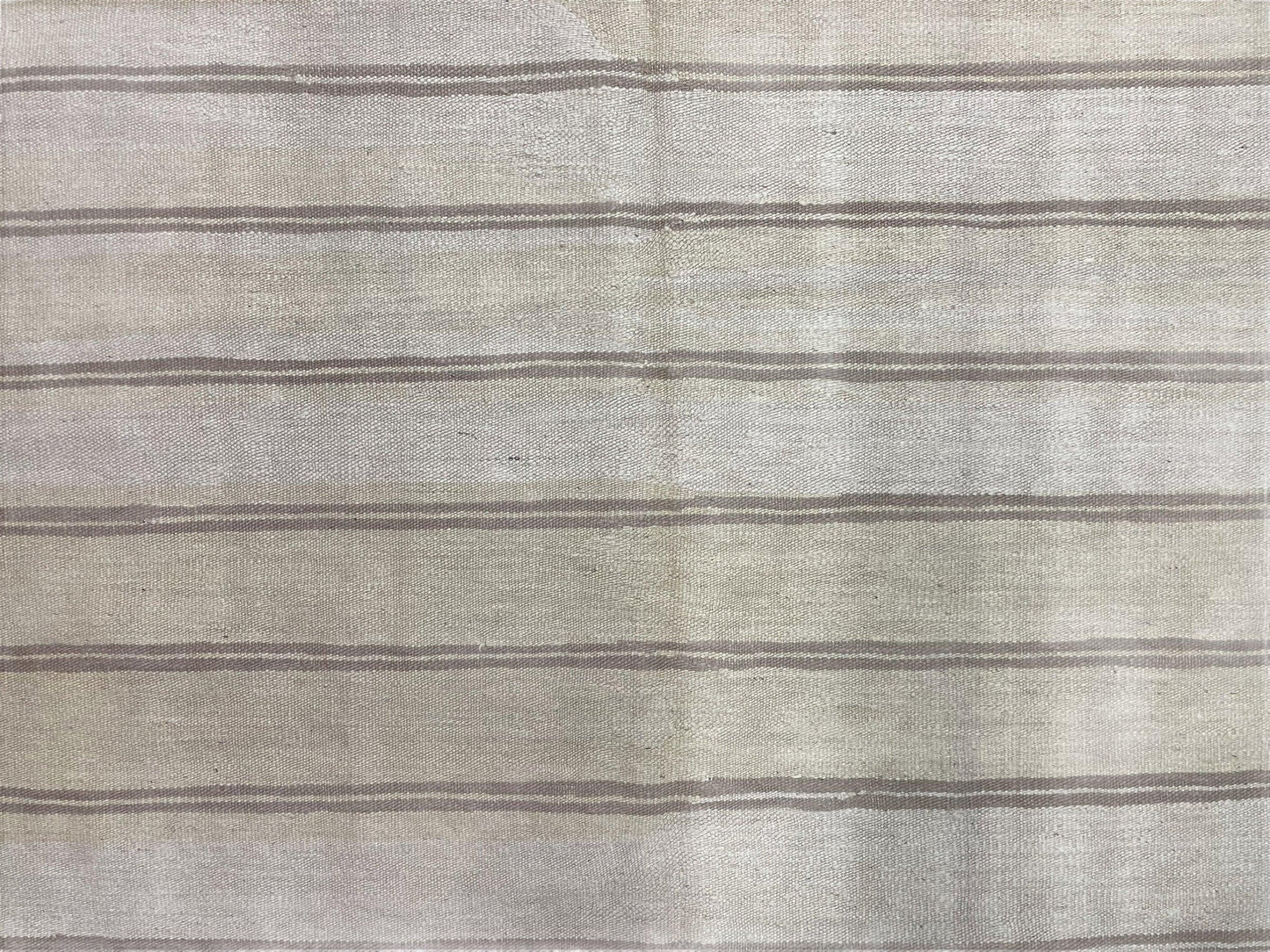 Turkish Kilim Rug 5x8 Hand Knotted Wool Flatweave Southwestern Gray