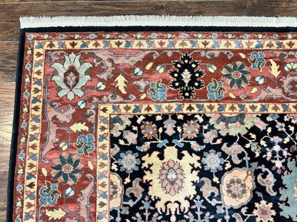 Karastan Rug 8 x 11.7, Karastan Williamsburg Kurdish Pattern 559, Wool Pile Vintage Karastan Carpet, Discontinued, Room SIzed Area Rug