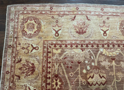 Pakistani Rug 10x14, Large Peshawar Chobi Carpet