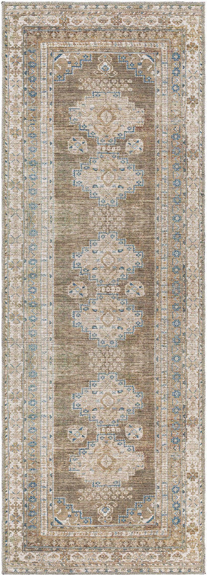 Washable Flat Pile Rug - Soft Durable Easy to Clean