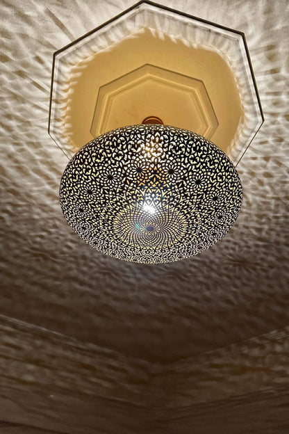 Moroccan Brass Chandelier Light- Custom Pendant Light