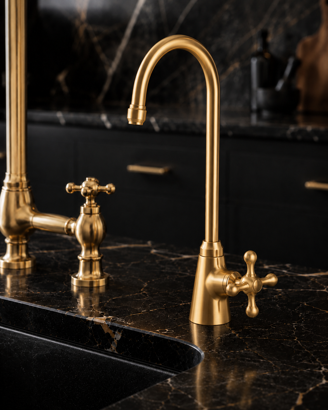 Bridge Faucet Companion Filter Tap | Solid Brass Cold Water Faucet