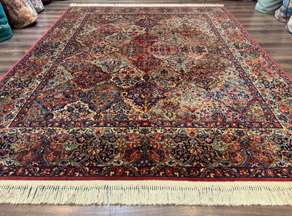 Karastan Kirman Multicolor Wool Rug 8.8 x 10.6 Ft Original 700 Series
