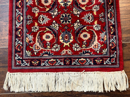 Persian Handmade Wool Rug Small Pak Red Traditional Area Rug