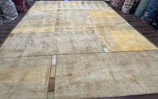 Tufenkian Tibetan Rug 12x16 Handmade Wool Palace