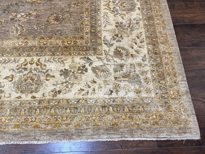 Pak Persian Rug 12x15, Wool Hand Knotted Oriental Floral Carpet, Signed by Master Weaver, 12x15 Large Palace Size Rug