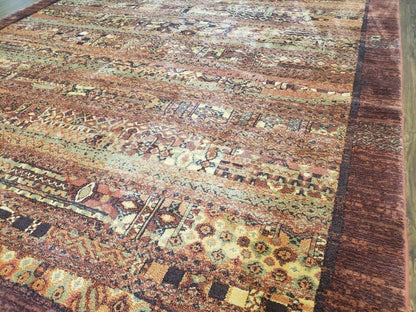 Couristan Wool Rug 8x11 Belgium Made Modern Contemporary Power Loomed