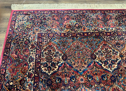 12x16 Karastan Multicolor Panel Kirman Rug #717, Rare Palace Size Wool Original 700 Series